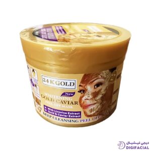 ماسک خاویار و طلا کاسه ای وکالی