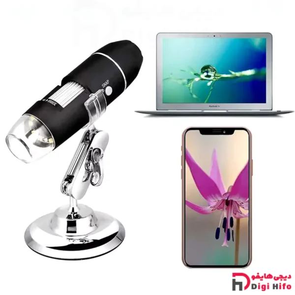 آنالیزور پوست و مو قلمی بی سیم وای فای دار 1000X