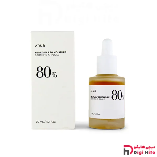 آمپول تسکین دهنده و مرطوب کننده 80% آنوا Anua